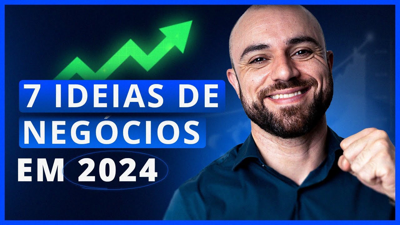 ✅7 IDEIAS DE NEGÓCIOS [Com POUCO DINHEIRO] Para Começar Em 2024