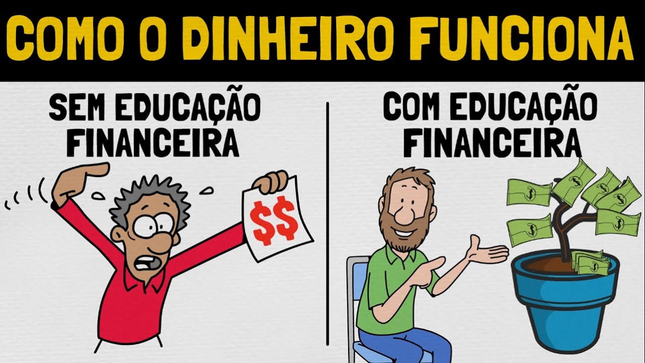 O Que É Educação Financeira? Como Usar o Dinheiro? | Educação Financeira Ilustrada (1/10)