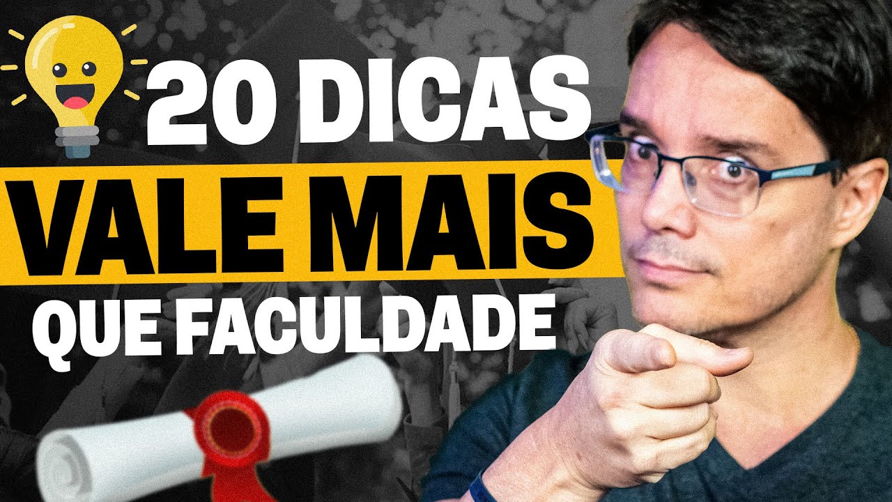 20 DICAS QUE VALEM MAIS QUE UMA FACULDADE DE FINANÇAS