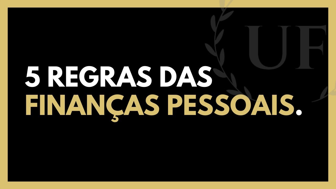 5 PRINCIPAIS DICAS DE FINANÇAS PESSOAIS