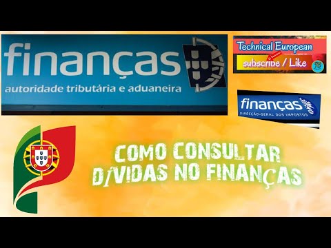 COMO CONSULTAR DÍVIDAS NO FINANÇAS ONLINE