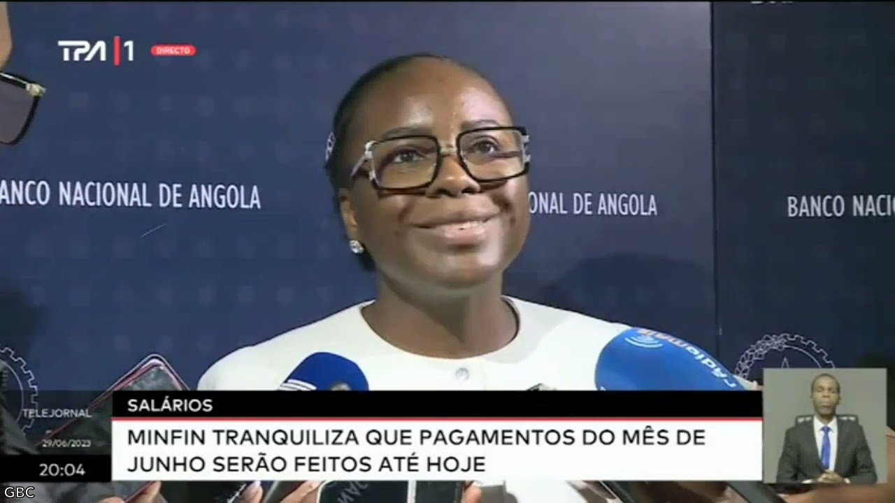 Salários – Ministra das Finanças tranquiliza que pagamentos de Junho serão feitos até hoje