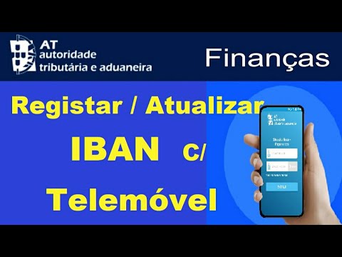 Como registar ou alterar o IBAN | Portal das Finanças