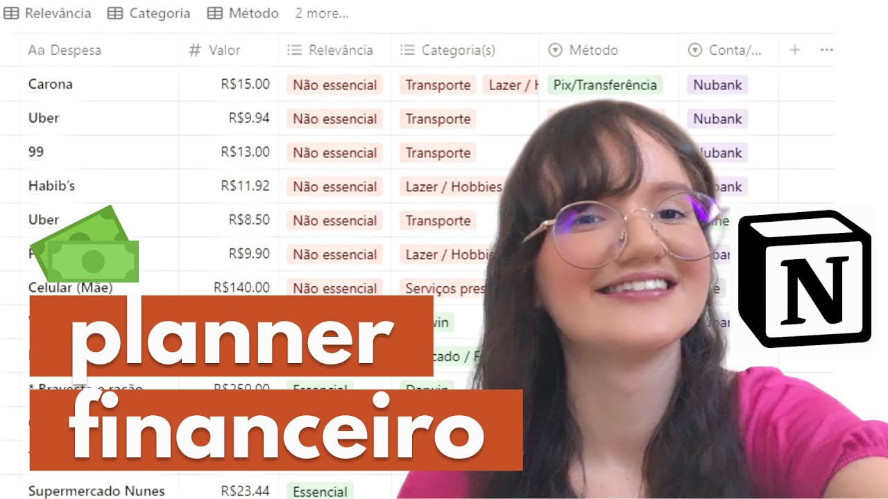 Como organizar as finanças no Notion | TUTORIAL + TEMPLATE