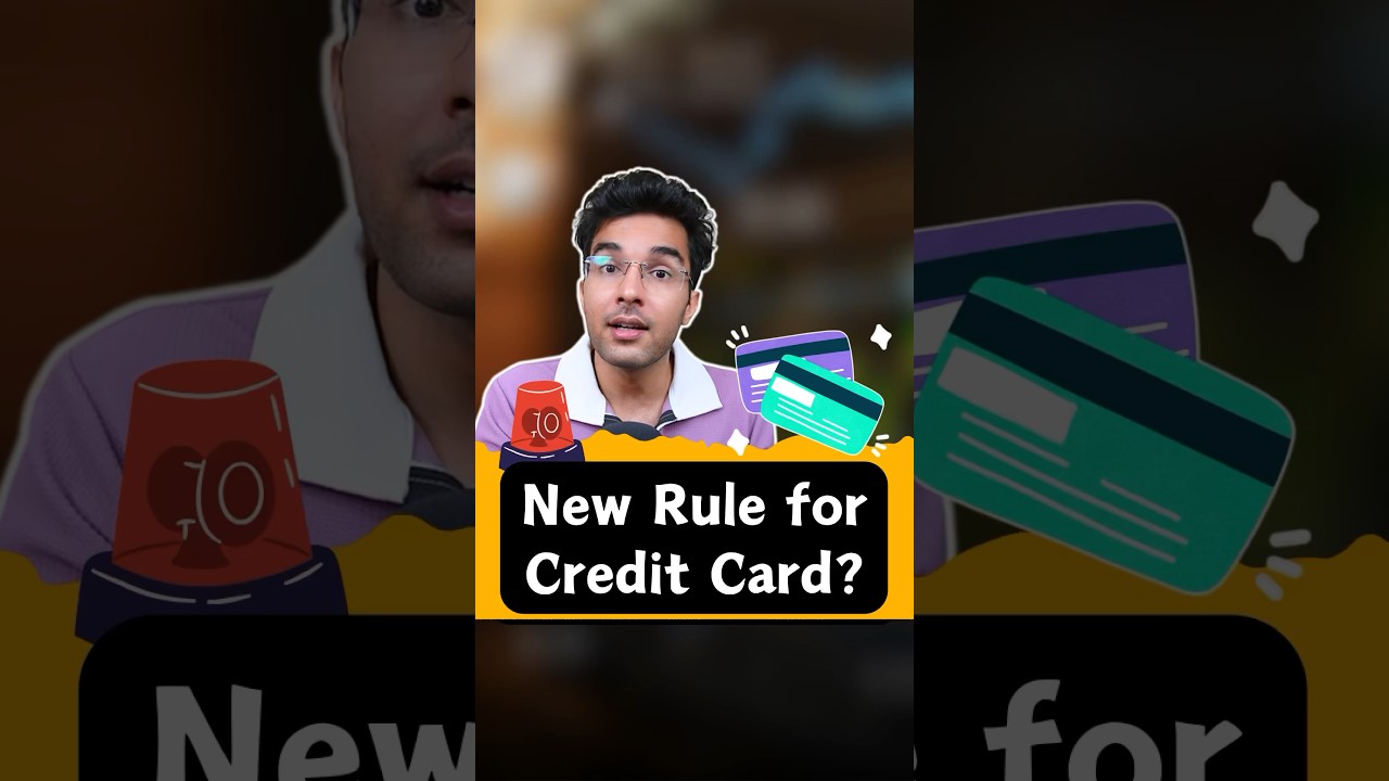 New Rule for Credit Card! #finance #money #bank #gkhindi #gkindia #basicgyaan