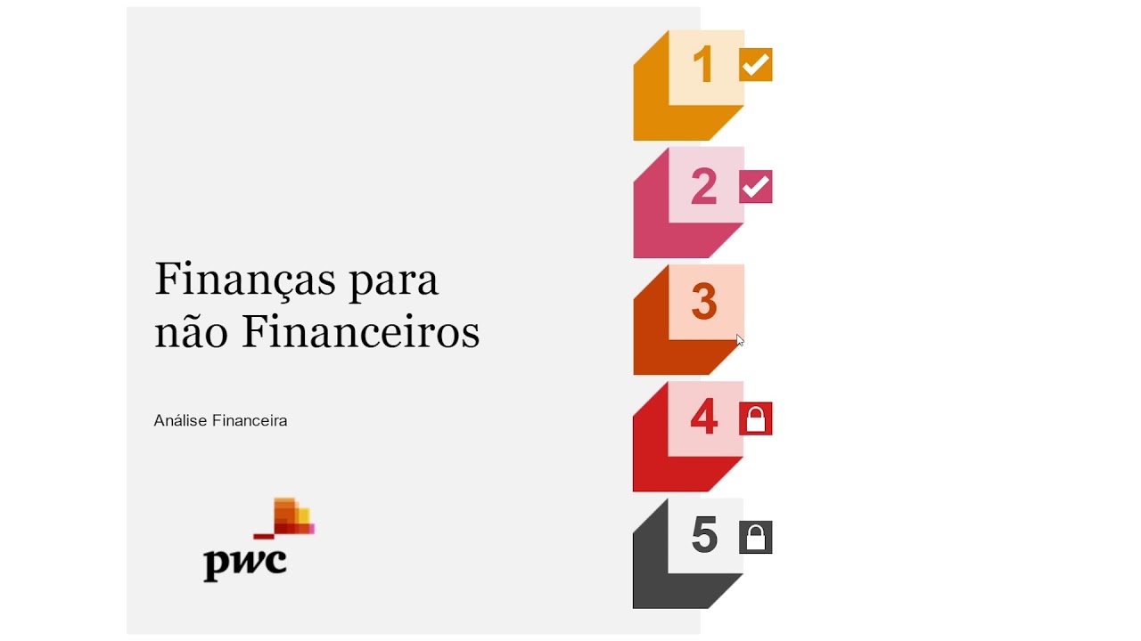 Finanças para não financeiros (elearning) – PwC's Academy