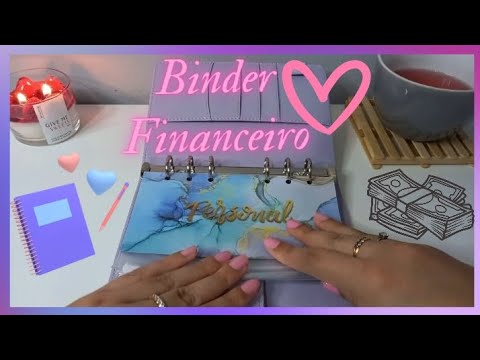 Montei um binder de finanças igual o das gringas 💕