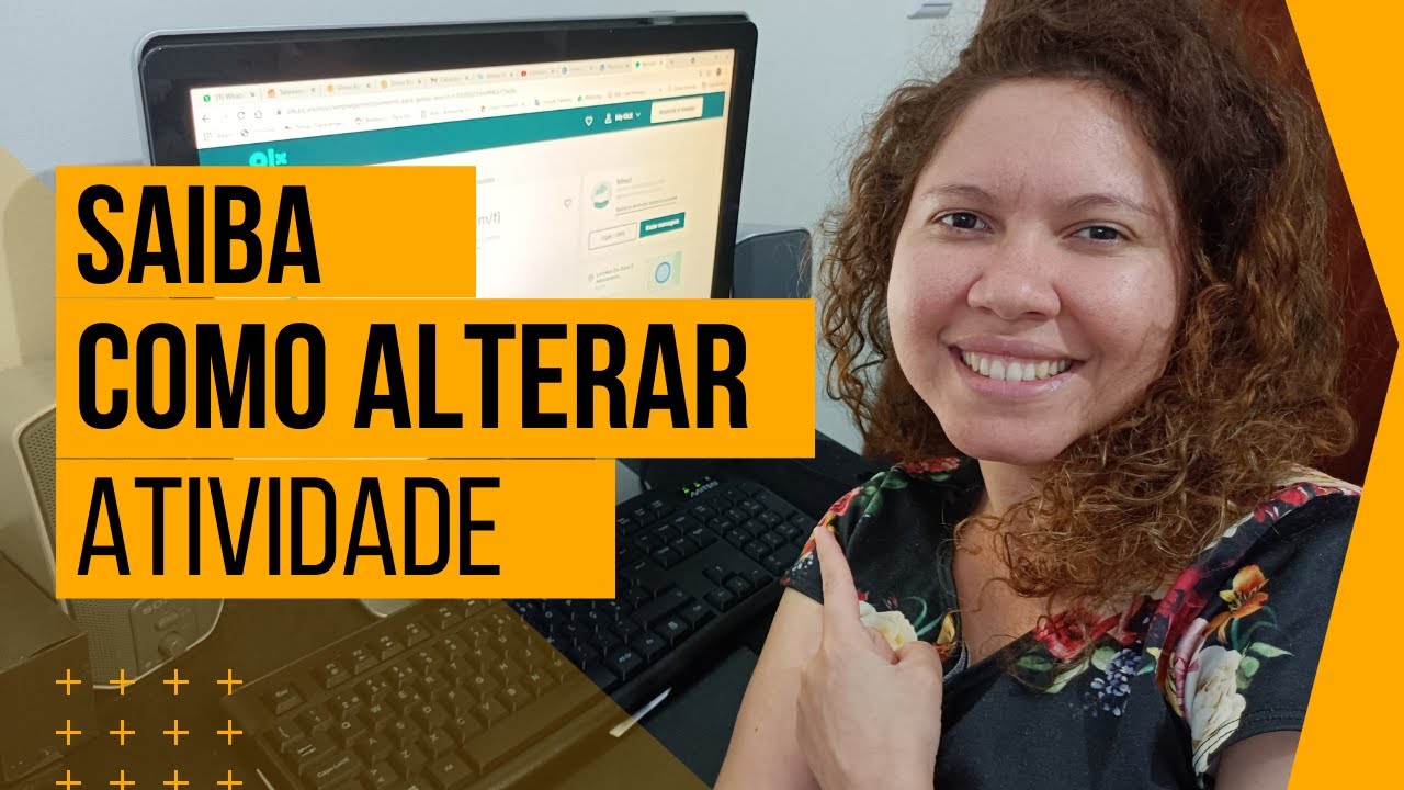 COMO ALTERAR ATIVIDADE NAS FINANÇAS PELA INTERNET