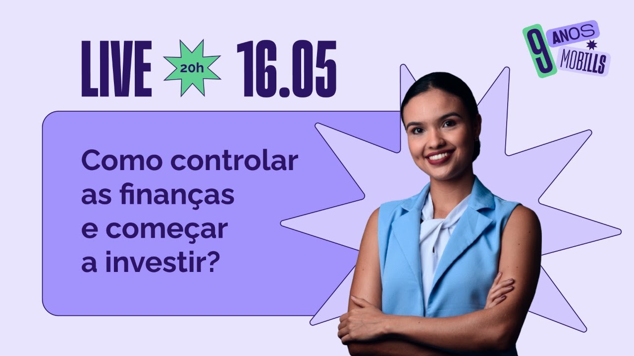 Como controlar as finanças e começar a investir? – LIVE com anúncio de sorteio + premiação