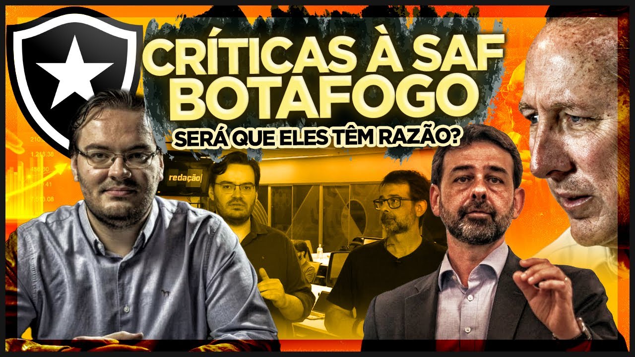 🚨ESPECIALISTA EM FINANÇAS DO GRUPO GLOBO FAZ CRÍTICAS À SAF BOTAFOGO: TEM RAZÃO OU É PERSEGUIÇÃO?