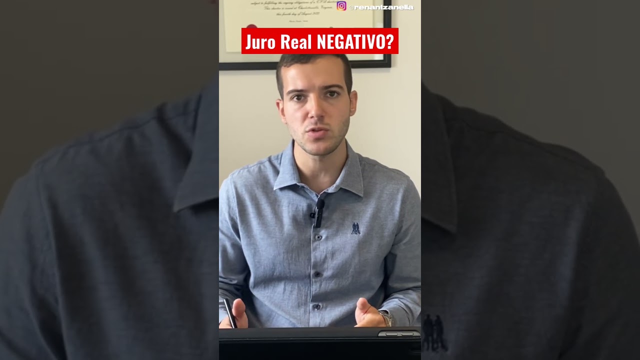 Juro real NEGATIVO? 🥵 #finanças #shortsbrasil #investimento #inflation #ipca #etf #etfs