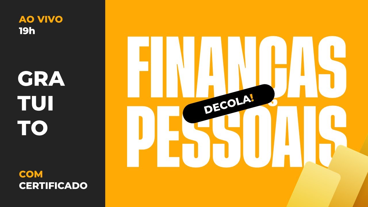 Dashboard de Finanças Pessoais – Aula Gratuita com Certificado #DecolaMotim