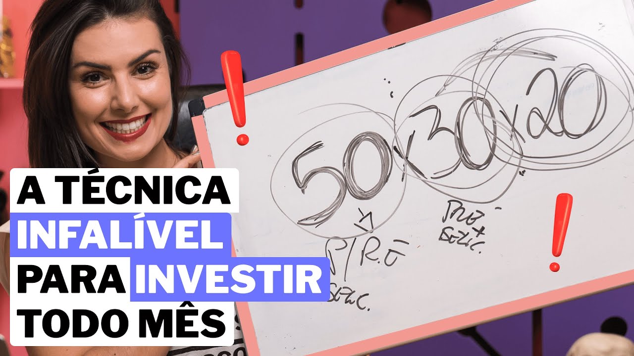 50 x 30 x 20 – TÉCNICA SIMPLES E PODEROSA PARA INVESTIR DINHEIRO! Revelei o meu segredo!