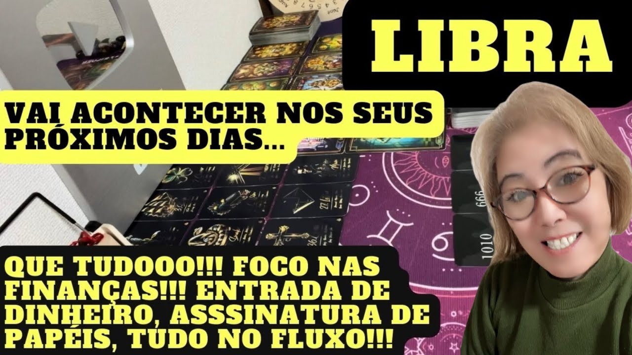 ♎️ LIBRA QUE TUDOOO!!! FOCO NAS FINANÇAS!!! ENTRADA DE DINHEIRO, ASSINATURA DE PAPÉIS, TUDO… 🍀💰