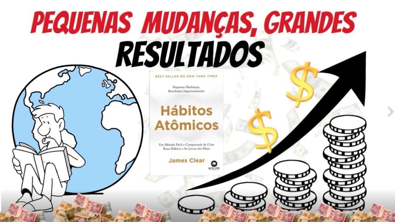 Como Multiplicar Suas Finanças em 3495% Usando Hábitos Atômicos! (James Clear)