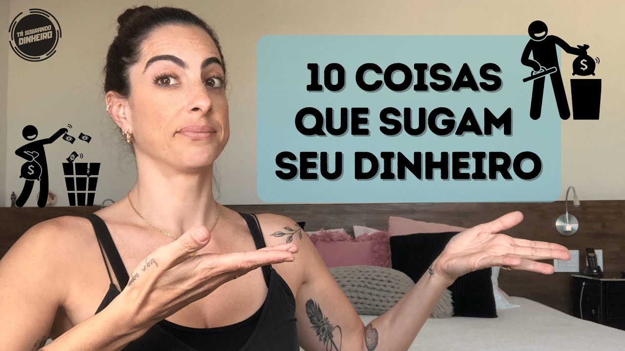 10 coisas que fazem você jogar dinheiro no LIXO! | MINIMALISMO e FINANÇAS |