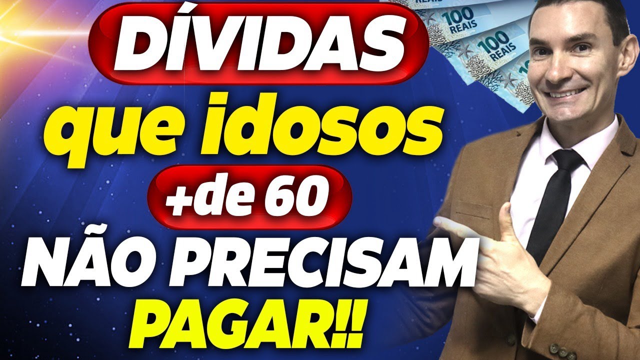 ATENÇÃO: SAIU 4 DÍVIDAS que os IDOSOS NÃO precisam MAIS PAGAR! VEJA AGORA e NÃO perca DINHEIRO!