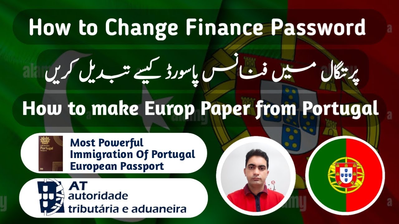 HOW TO CHANGE FINANCE PASSWORD IN PORTUGAL! PORTAL DE FINANÇAS, MUDAR SENHA!